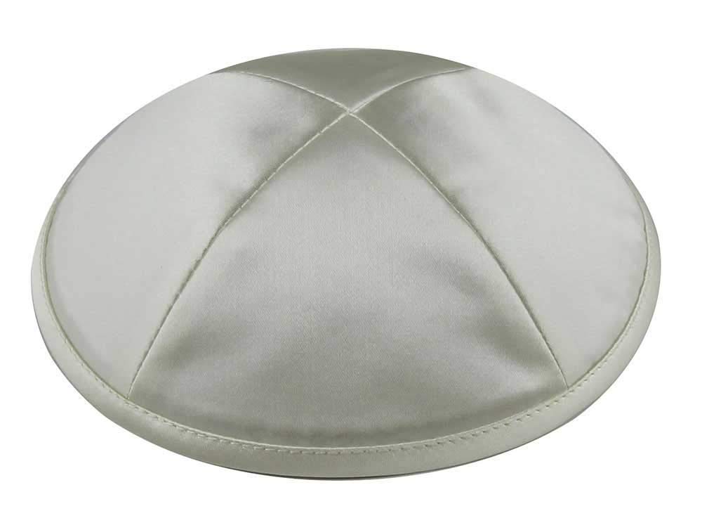 Premium Satin Kippah Bulk Pack - 12 Pack Jewish Yamaka Skull Caps with Free Kipa Clips | Elegant Synagogue, Wedding & Bar Mitzvah Accessories