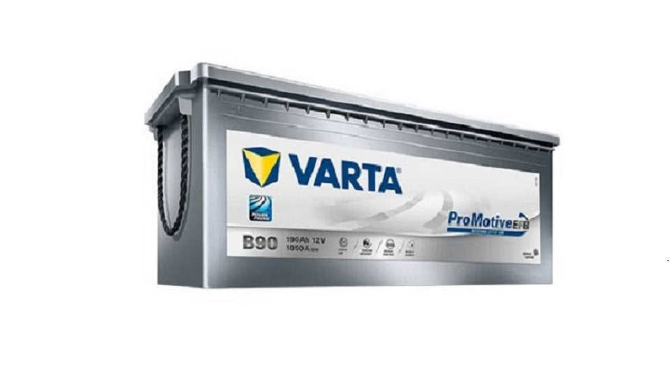 Varta B90 N150 EFB Commercial Battery - High-Performance Automotive Battery for Trucks, Vans, and Commercial Vehicles - Ideal for Heavy-Duty Use and Long-Lasting Power Supply
