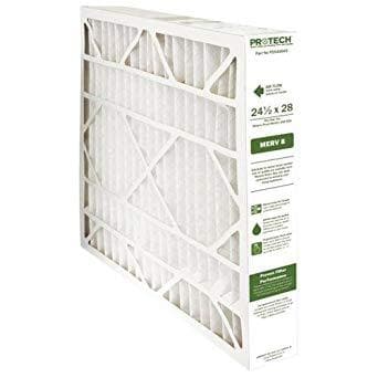 PROTECH PD540045 24.5x28x5 MERV 8 Air Filter - 1 Pack - Compatible with Most Furnaces & HVAC Systems - Improves Indoor Air Quality for Homes & Offices