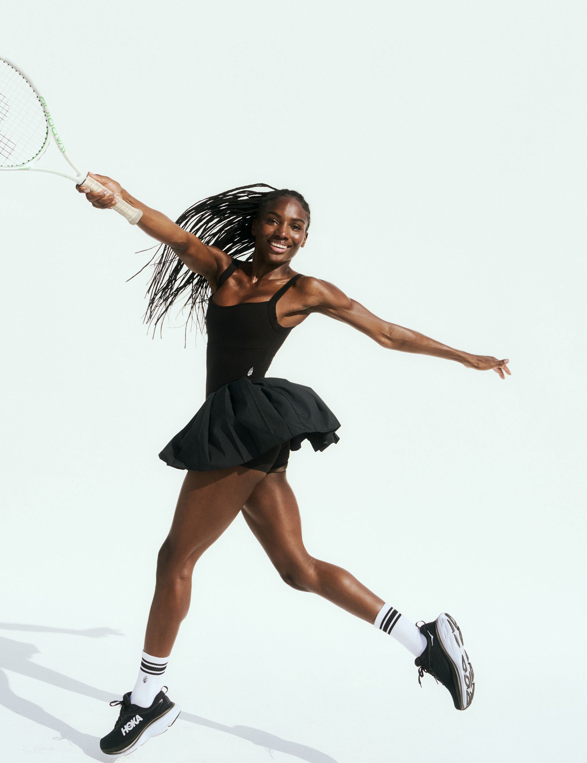 Women's Black Swing of Things Skortsie - Stylish & Comfortable Skort for Golf, Tennis & Casual Wear