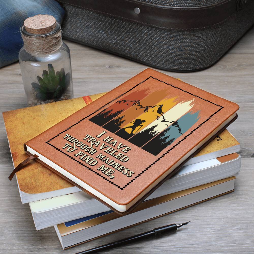 Premium Leather Travel Journal Notebook - Handmade Vintage Writing Diary for Men & Women - Perfect for Adventure, Hiking, Camping & Personal Reflection