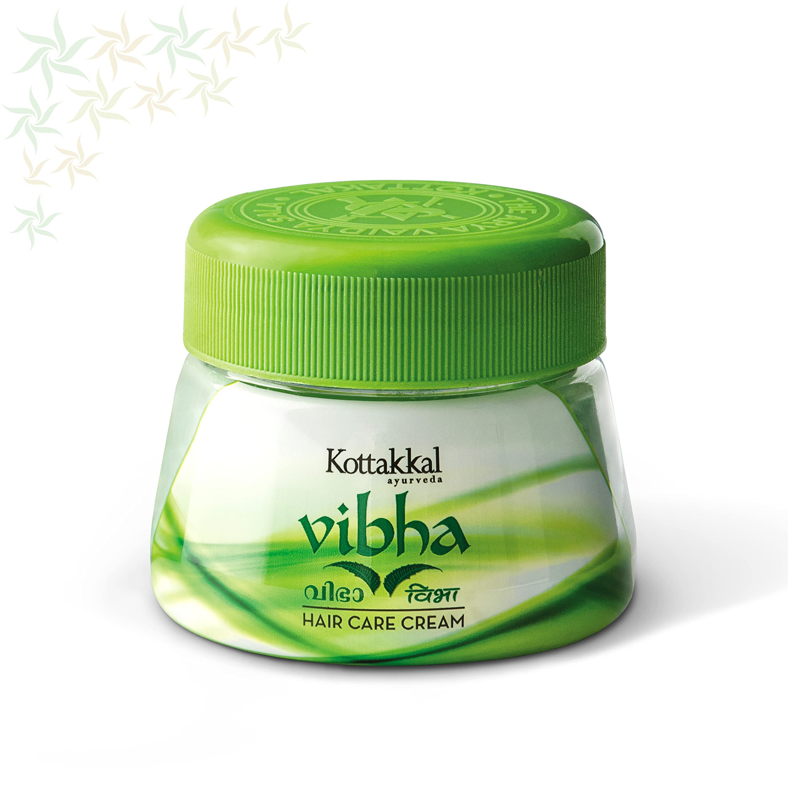 Kottakkal Ayurveda Vibha Hair Care Cream 100g | 100% Natural Hair Growth Treatment for Shiny & Healthy Hair | Ayurvedic Herbal Remedy for Dry Scalp & Hair Fall | Perfect for Daily Hair Care Routine & Natural Beauty Regimen