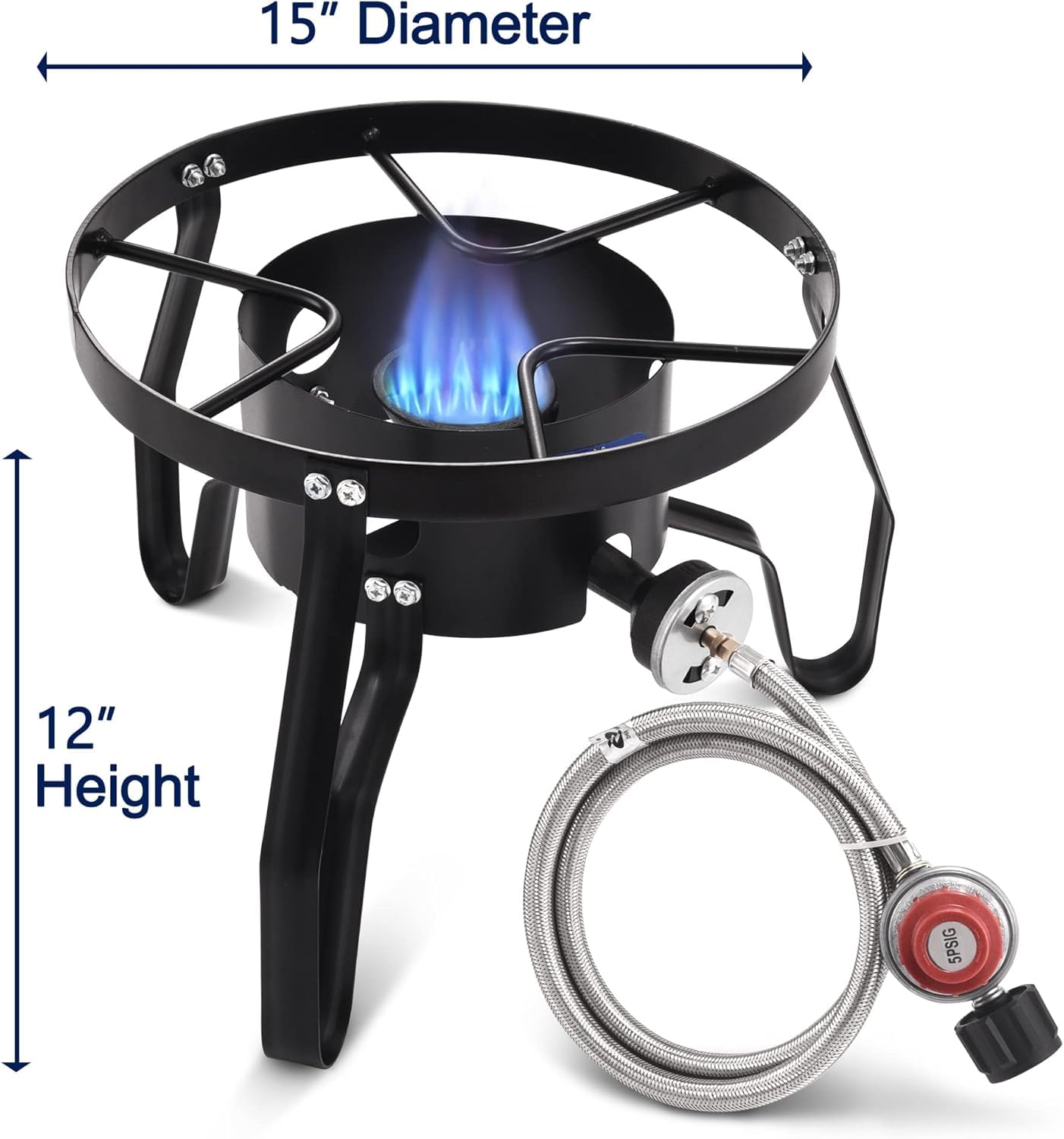 ARC 41QT Outdoor Wok & Propane Stove Set - 21