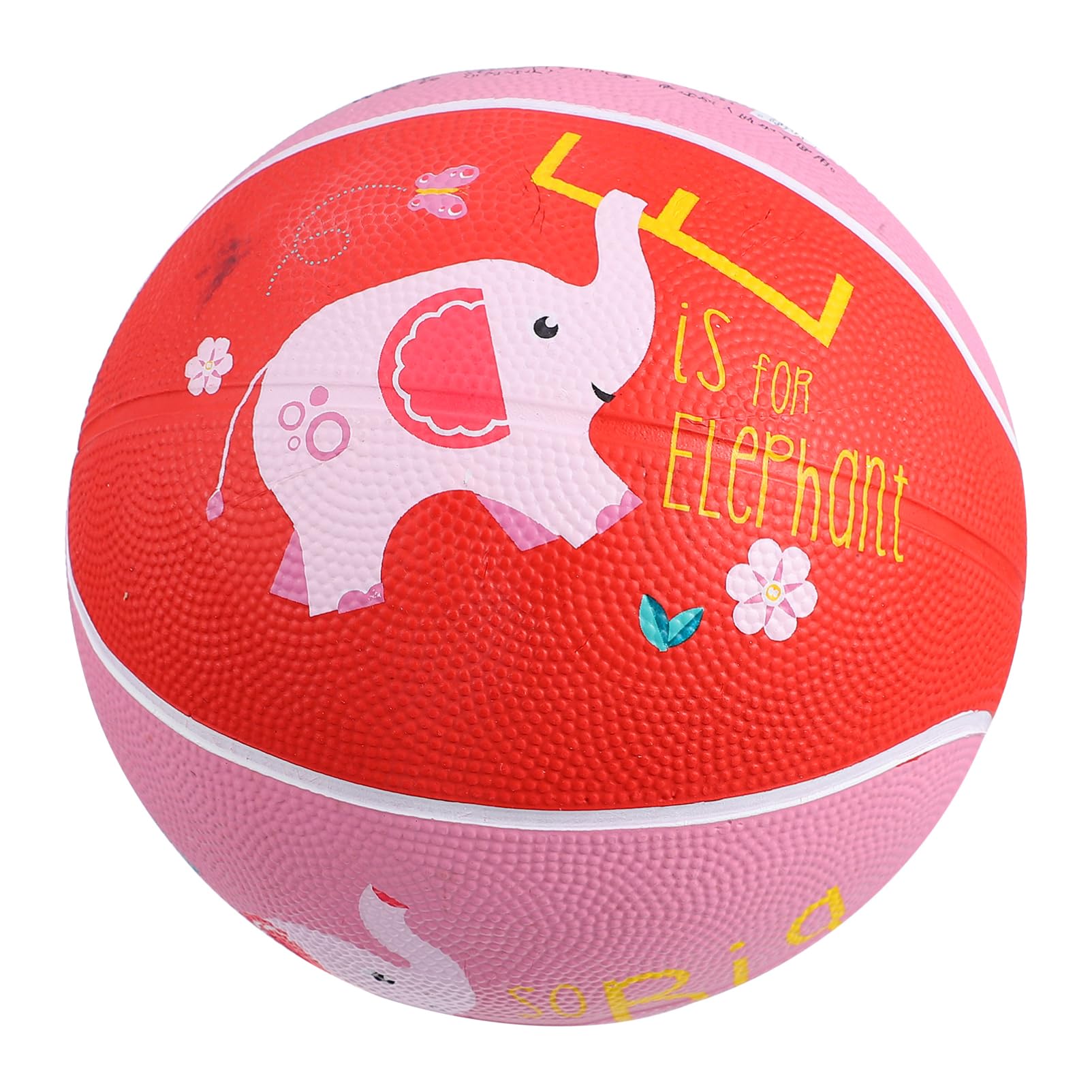 **Vaguelly 1 PC Inflatable Rubber Ball - Outdoor Sports Toy for Toddlers & Kids, Perfect for Playtime, Beach, Park, and Backyard Fun**