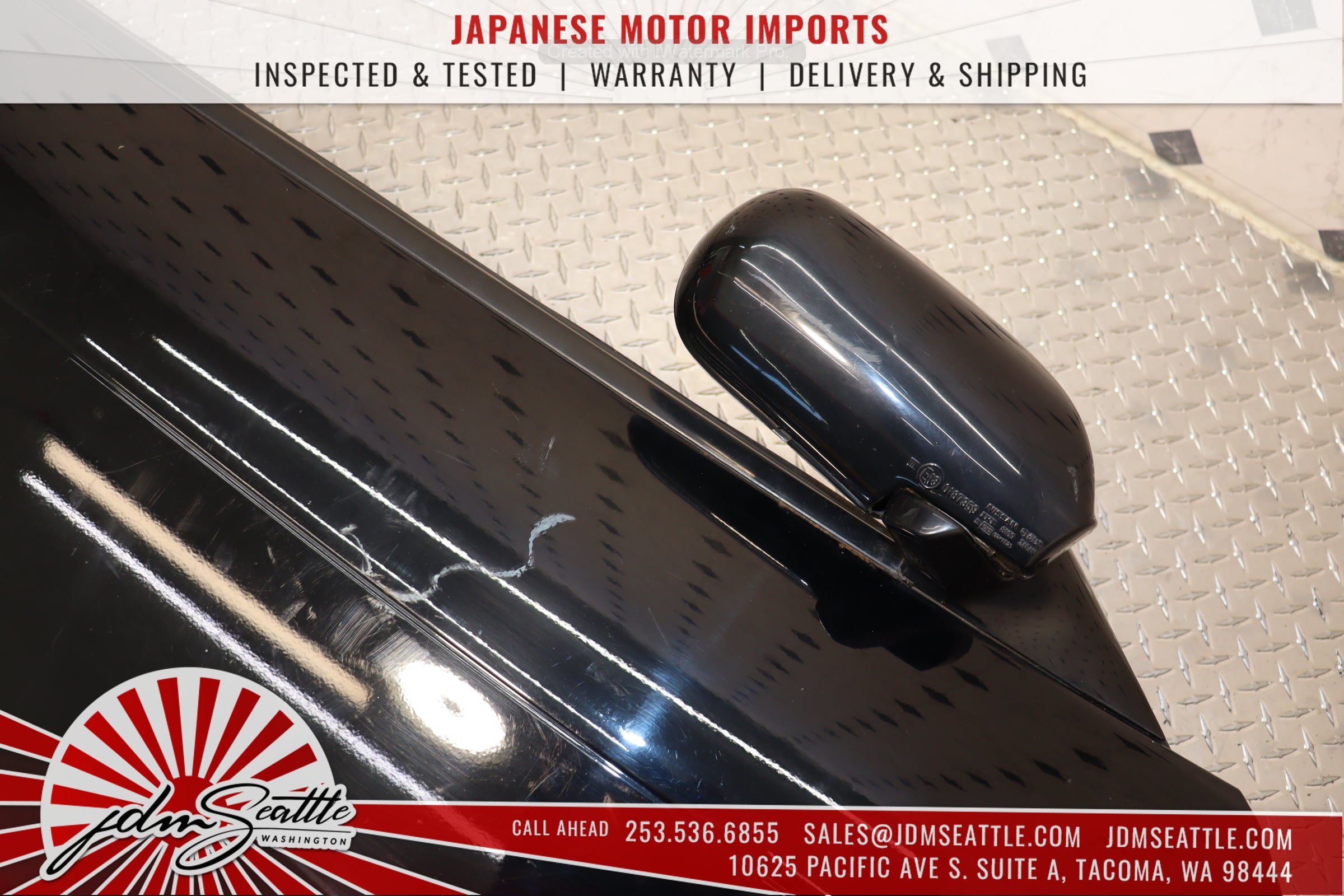JDM RHD Nissan S13 180SX Complete Doors with Interior Panels, Side Mirrors & Switches - Perfect for Restoration & Drift Builds