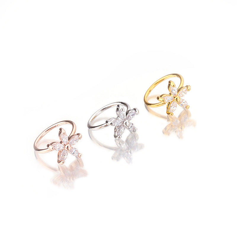 20G Surgical Steel Septum Huggie Ring - Dainty Nose Hoop for Women | HSER8513 | Perfect for Everyday Wear, Piercing Jewelry Gift