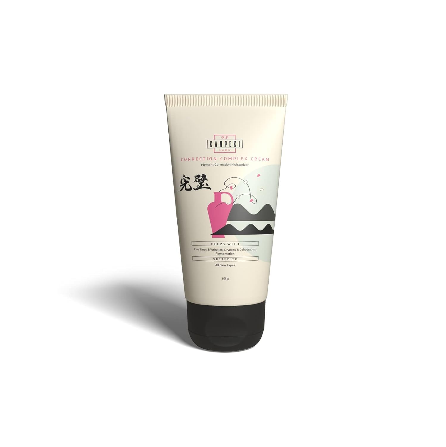 Kanpeki D4d Labs Correction Complex Cream - Brightening Face Moisturizer for Pigmentation & Dark Spots | Improves Skin Regeneration, Boosts Collagen | For All Skin Types | Japanese Skincare | Perfect for Daily Routine & Nighttime Repair