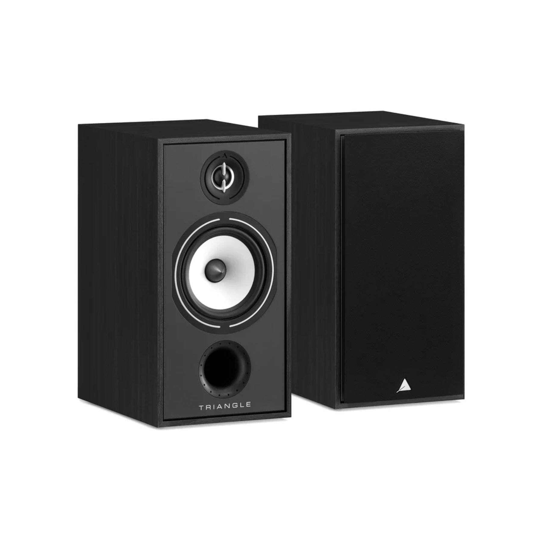 Triangle Borea BR04 Bookshelf Speakers (Pair) - High-Fidelity Stereo Sound for Home Audio, Music & Movie Theater Systems | Compact Bookshelf Design for Living Room, Bedroom & Office Setup