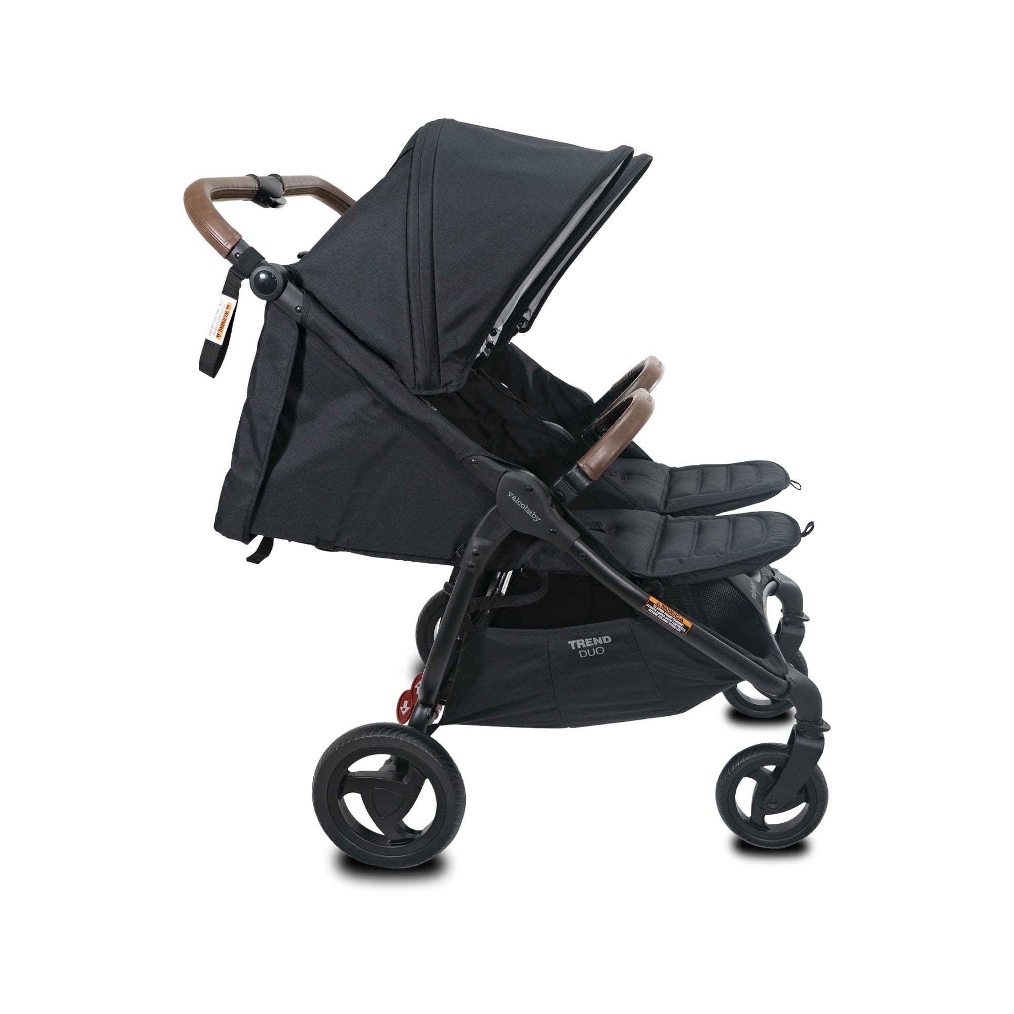 Valco Baby Duo Trend Double Stroller - Lightweight Compact Side by Side Stroller for Twins & Toddlers | Perfect for Shopping, Travel & Outdoor Adventures