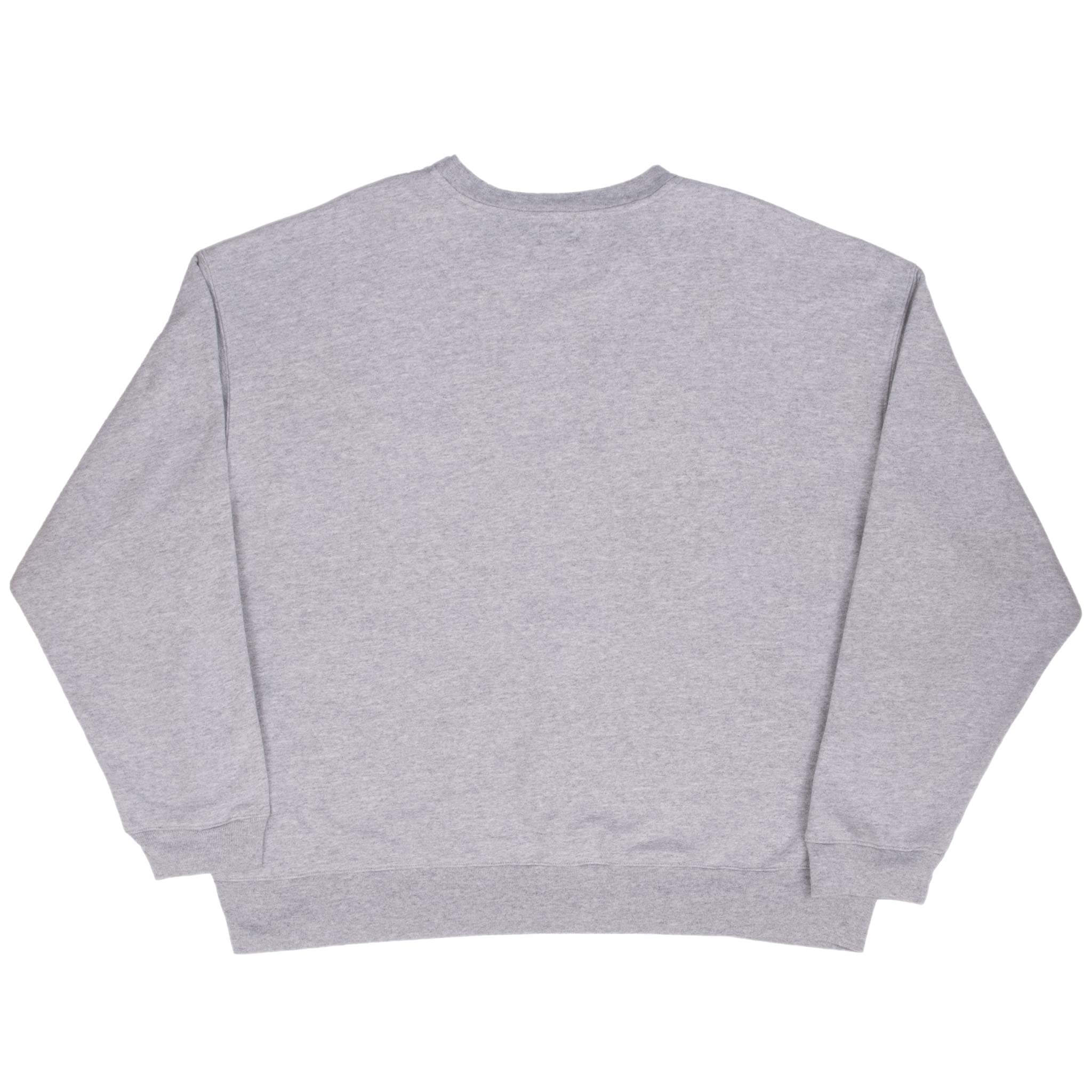 Vintage Calvin Klein Embroidered Grey Sweatshirt 1990s XL Made in USA - Retro Streetwear & 90s Fashion for Men and Women