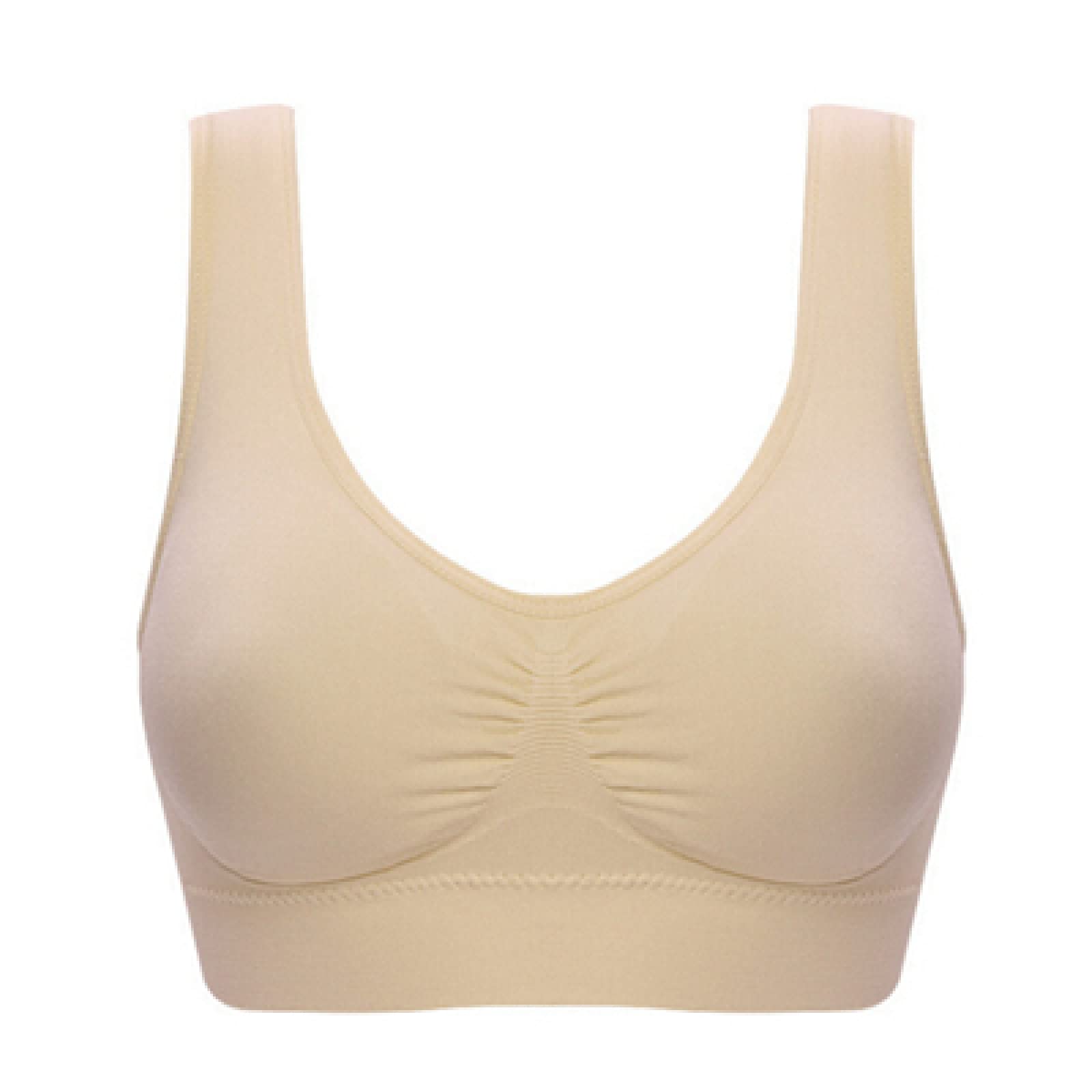 Plus Size 6XL Women's Sports Bras - High Support Yoga & Running Bra with Breathable Fabric & Padded Cups - Perfect for Gym, Fitness, Workouts & Active Lifestyles
