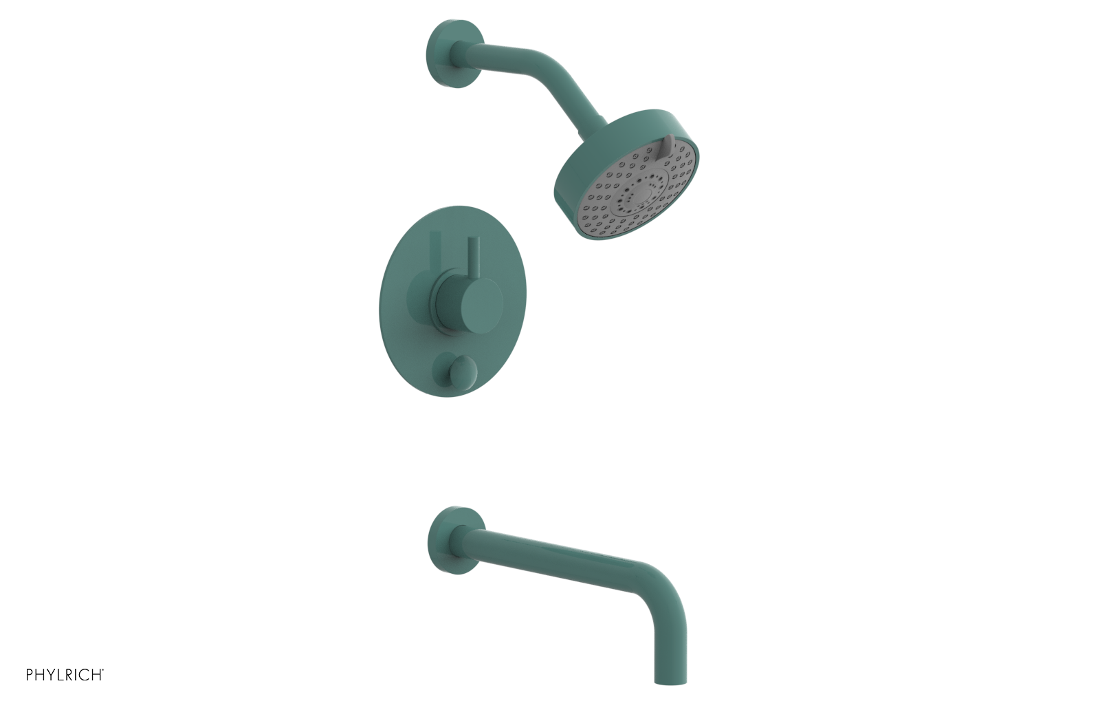 BASIC II 10 Pressure Balance Tub and Shower Faucet Set - 230 29 10 - Perfect for Bathroom Renovation & Modern Home Upgrades