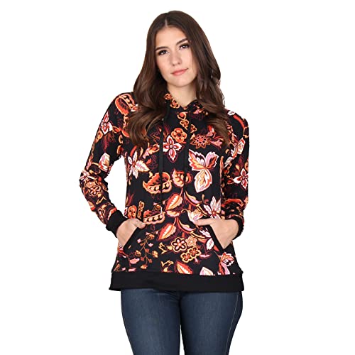 Floral Paisley-black