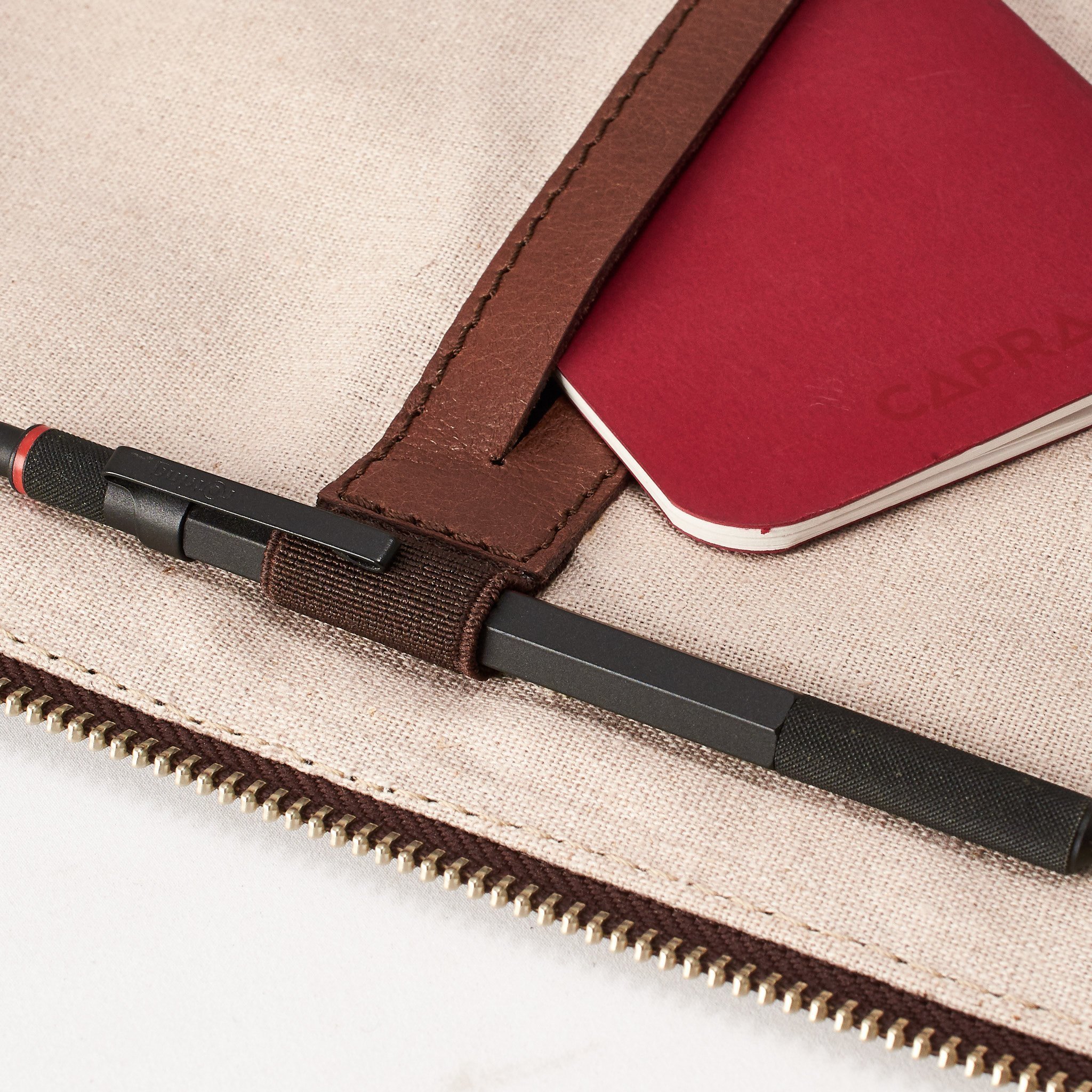 Premium Brown Leather Laptop Tablet Bag for Men - Business Document Holder Portfolio Organizer - Slim Work Folio Sleeve Case - Office Essentials & Professional Gifts for Men - Perfect for Business Meetings, Commuting & Work Travel