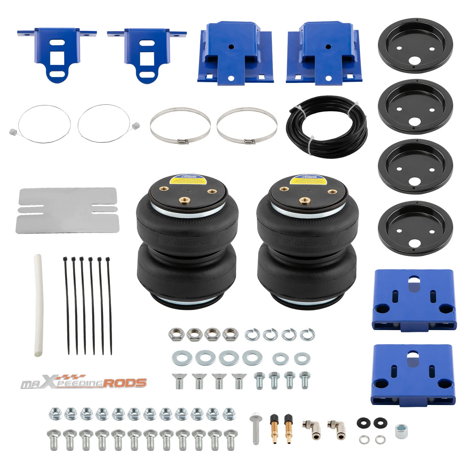maXpeedingrods 5000 lbs Rear Air Suspension Bags Kit for Dodge Ram 1500 Standard 4WD (2019-2025) - Heavy Duty Air Spring Replacement - Perfect for Towing, Off-Roading & Load Leveling