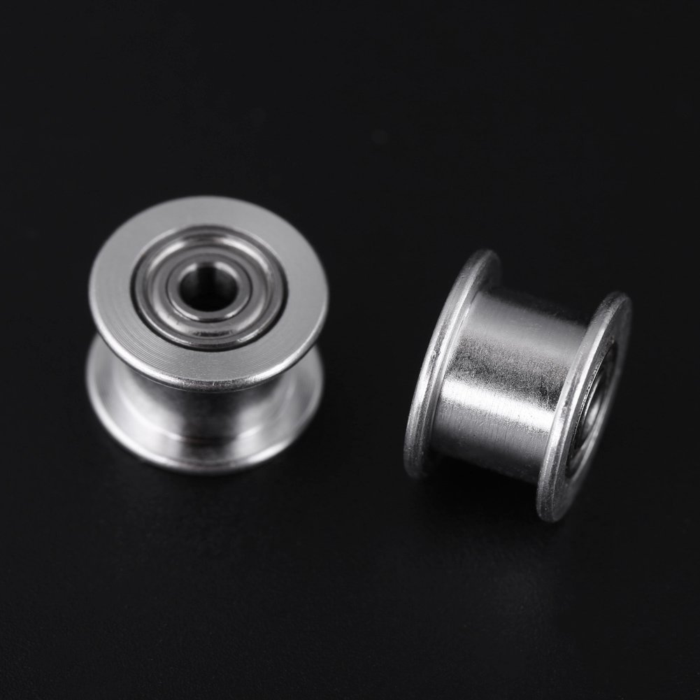5PCS 40T Timing Belt Pulleys Set - 5 Different Sizes for 3D Printer & CNC Machine Accessories - Perfect for DIY Projects, Robotics, and Industrial Automation