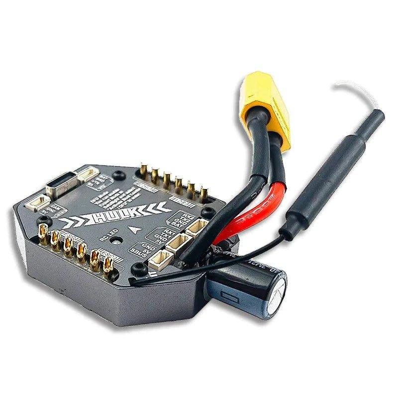 DarwinFPV HULK F411/45A 3-6S AIO Flight Controller with SPI ELRS 2.4GHz - FPV Drone Racing, Freestyle Flying & DIY Quadcopter Builds