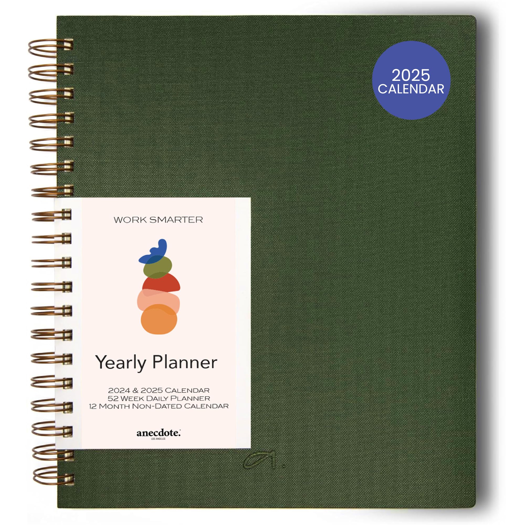 2025 Daily Weekly Monthly Planner - 8.5