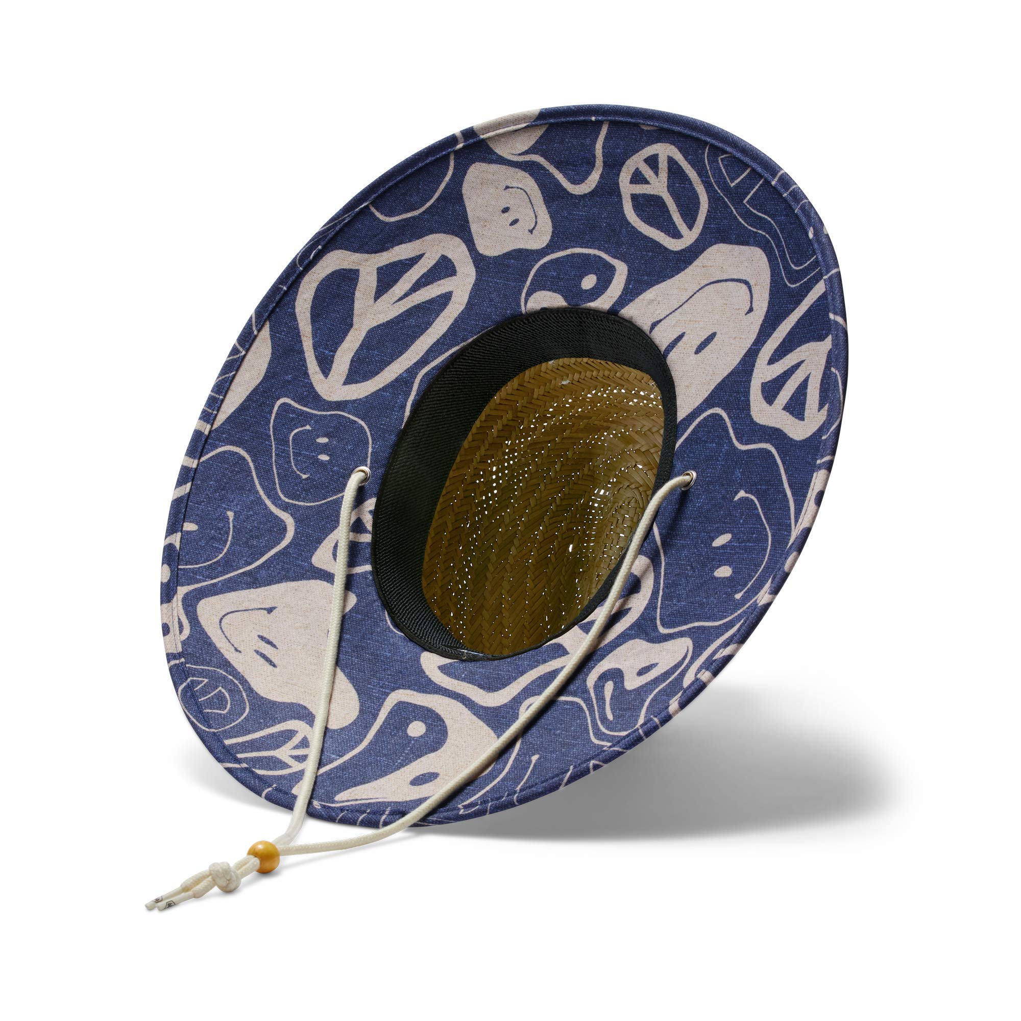 Hemlock Hat Co. - Printed Bottom Lifeguard Hats for Men & Women - Sun Protection Swim Hats for Beach, Pool & Water Sports