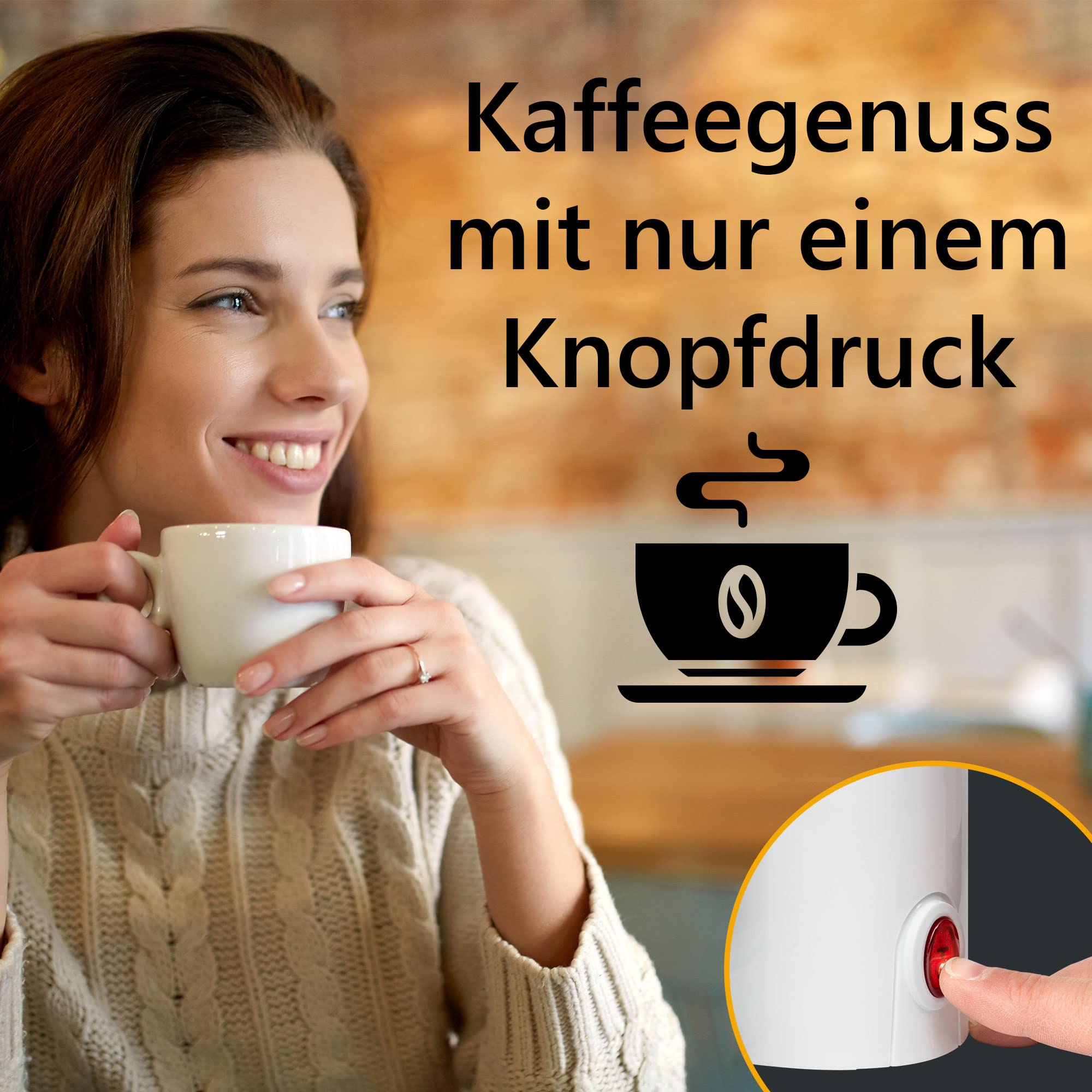 Premium Coffee Machine with Glass Flask KA 3327 - Perfect for Home, Office & Small Business Use