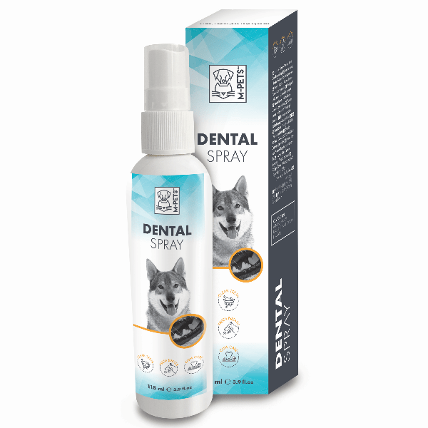 M PETS Dental Spray for Dogs & Cats - Plaque & Tartar Remover, Fresh Breath Oral Care Solution - Perfect for Daily Teeth Cleaning & Gum Health Maintenance