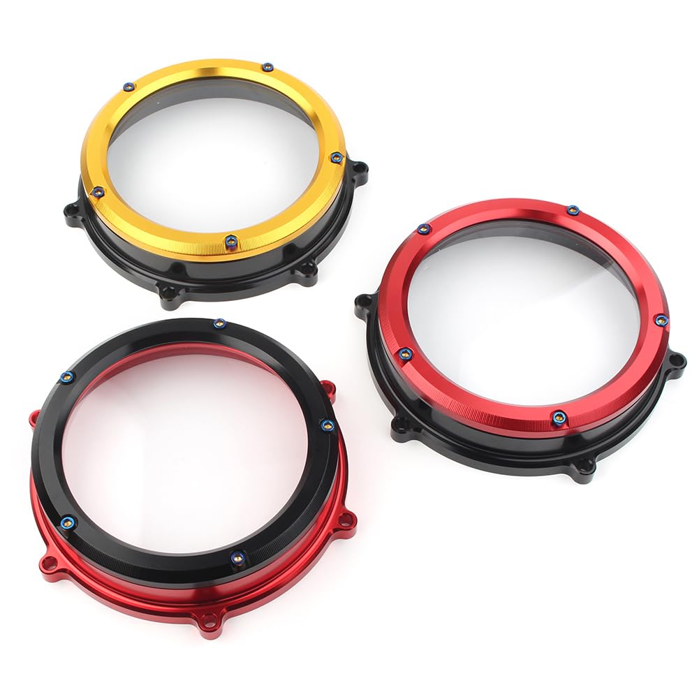 Ducati STREETFIGHTER V4 & PANIGALE V4 SPECIALE CNC Clutch Cover Spring Retainer Kit (2019-2022) - High-Performance Pressure Plate Upgrade for Motorcycle Racing & Street Riding
