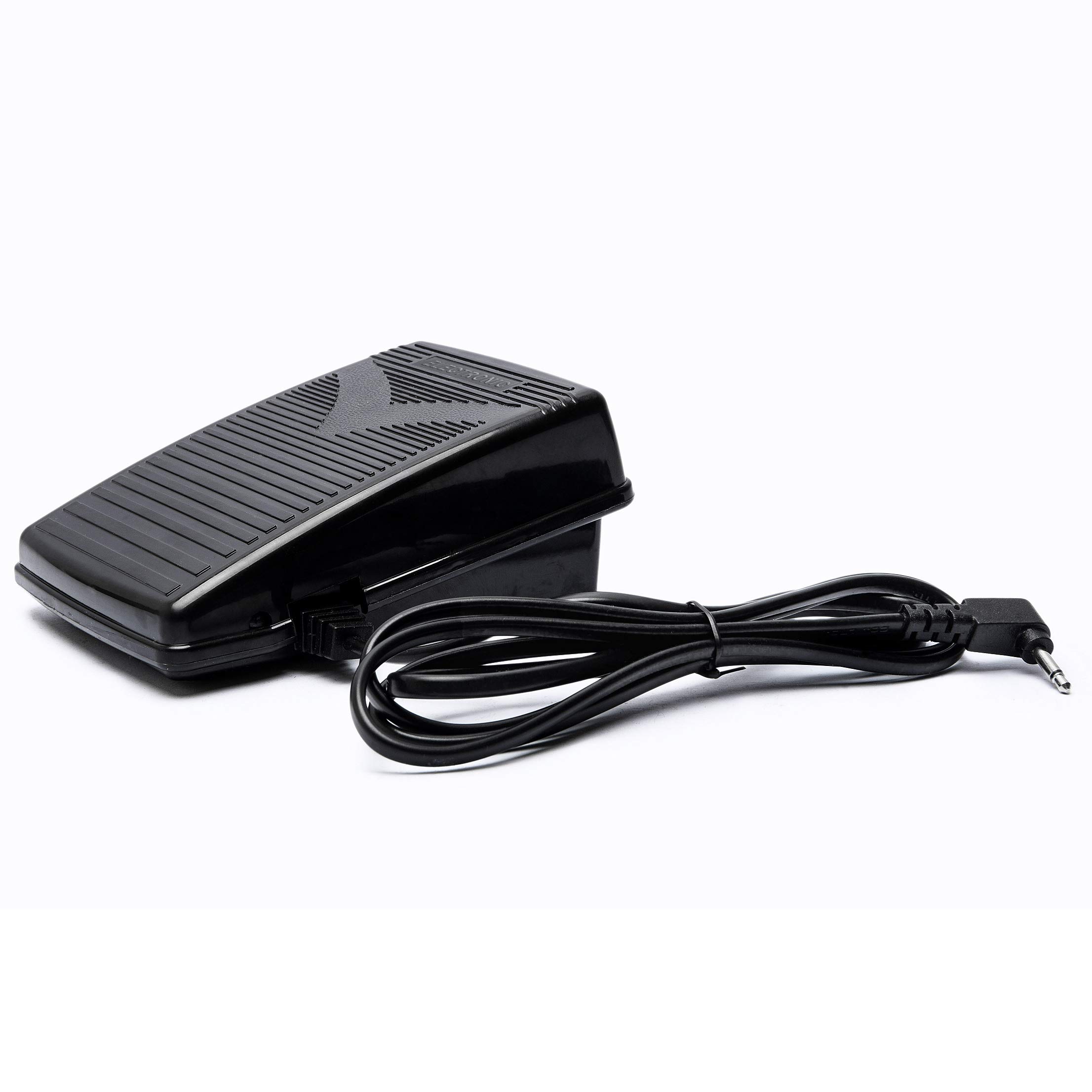 Heureux Z6 Sewing Machine Foot Controller Pedal - Black Foot Switch for Hands-Free Sewing | Perfect for Quilting, Embroidery & Crafting Projects