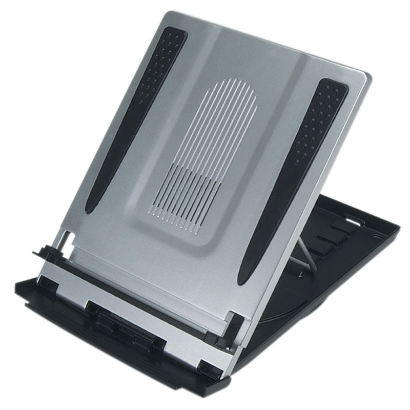Ergonomic Adjustable Laptop Cooling Stand with 6-Speed Fans - Portable Computer Notebook Cooling Pad for Home & Office Use - Perfect for Gaming, Work & Study Sessions