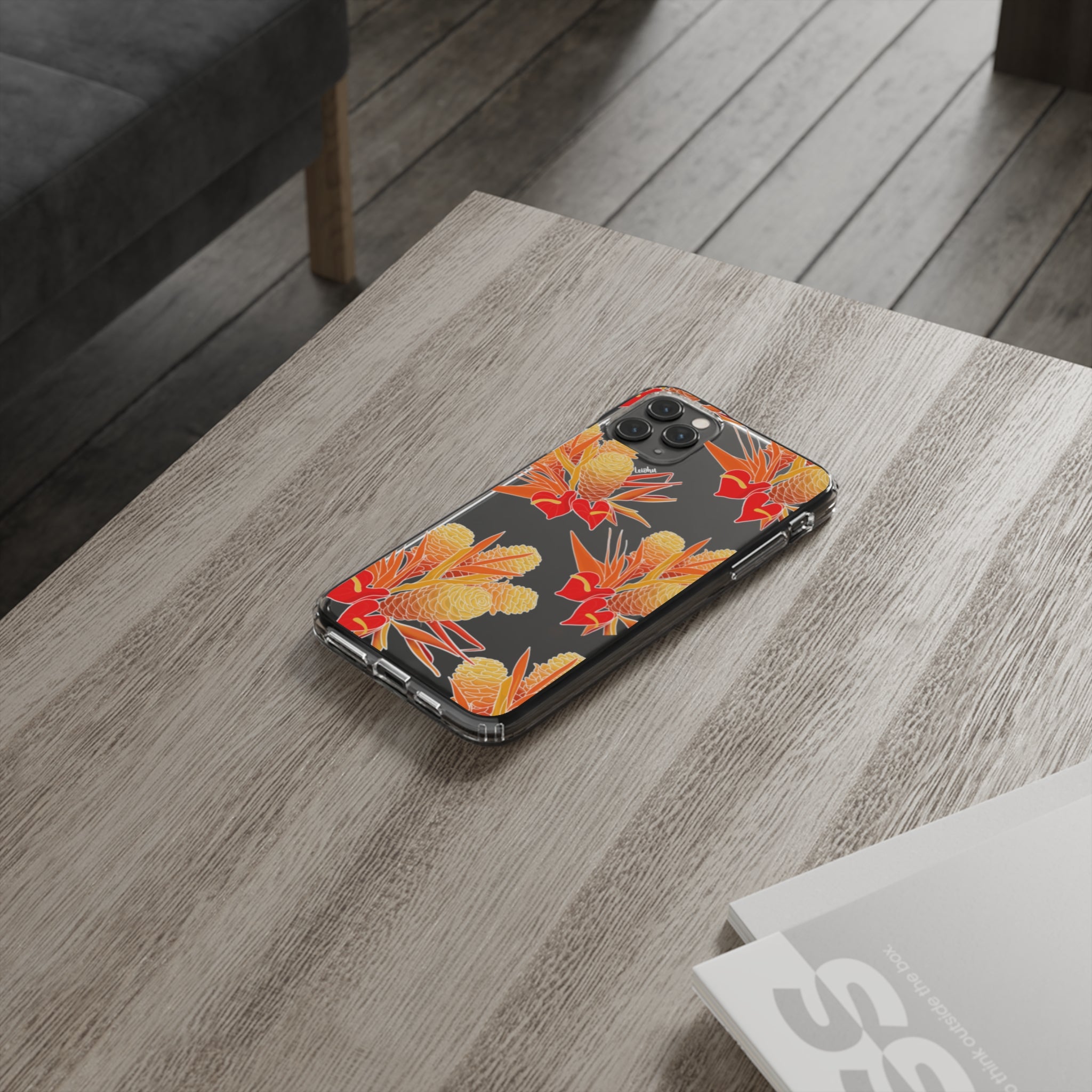 Honey Bee Clear Phone Case - Shockproof & Scratch Resistant Protective Cover for iPhone & Samsung - Perfect for Outdoor Activities & Daily Use