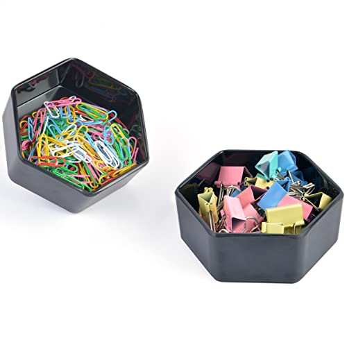 Hexagon Resin-black(2 Pcs)