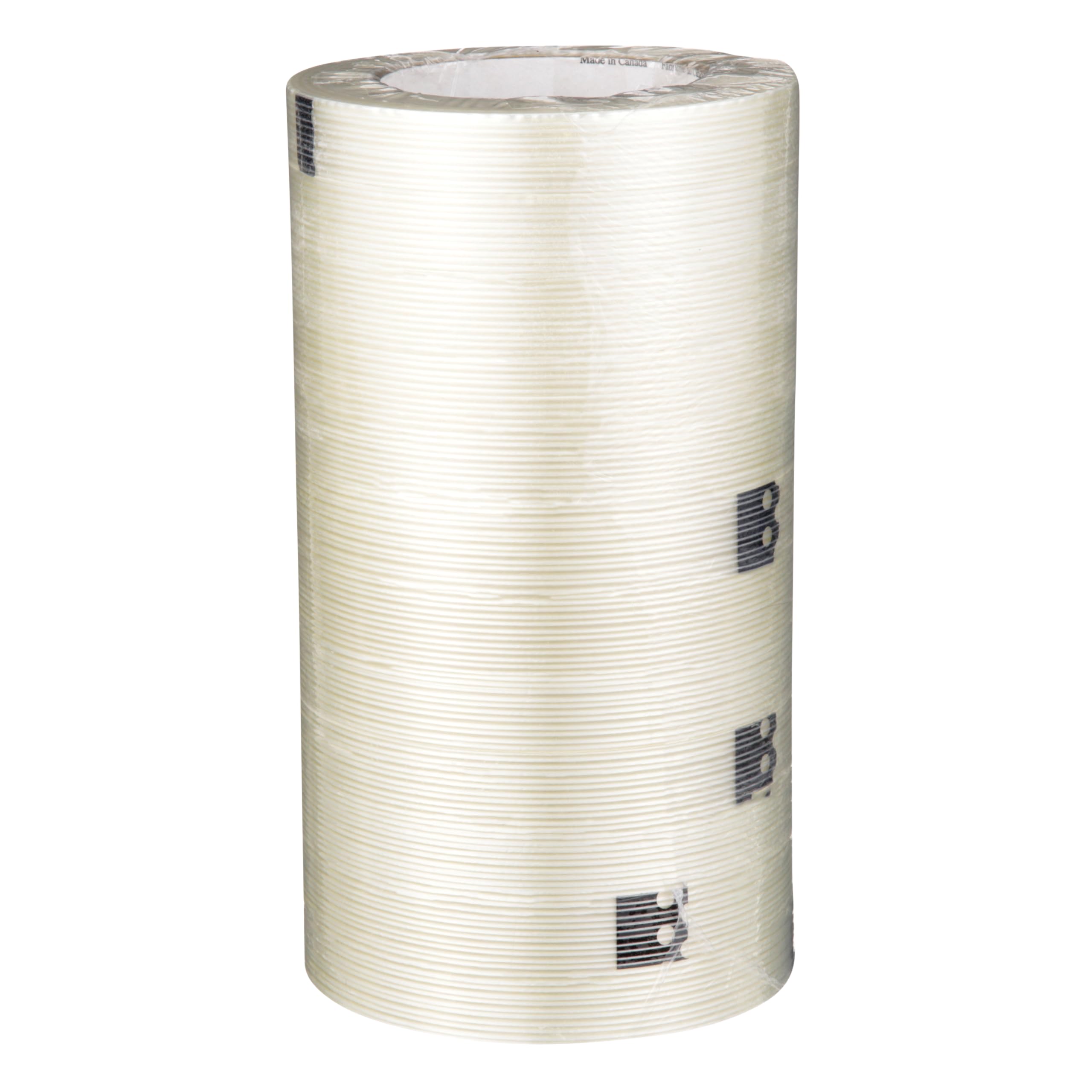 3M Tartan Filament Tape 8934 - Clear Heavy Duty Packaging Tape, 18mm x 55m (4 Mil Thick), 48 Rolls/Case - Ideal for Shipping Boxes, Moving & Industrial Packaging