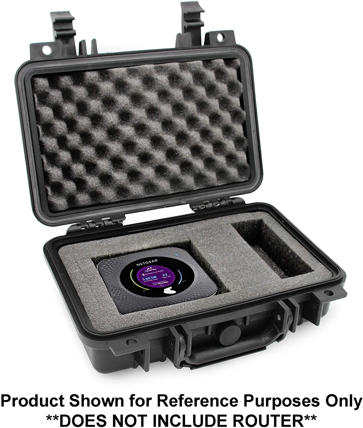 NETGEAR Nighthawk M1 & M5 (MR1100) Waterproof Travel Case - Airtight Impact Protection for Mobile Hotspot Router & Accessories | Perfect for Camping, Business Trips & Outdoor Adventures