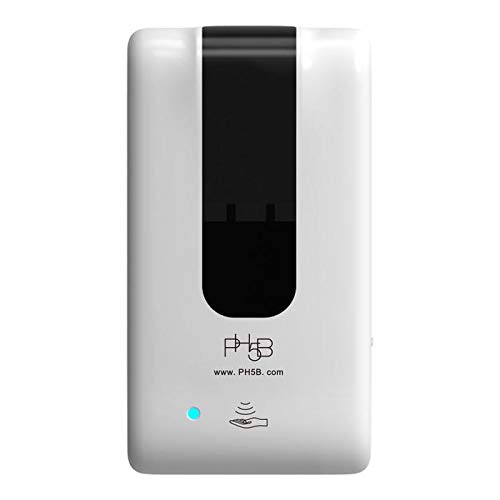Automatic Touchless Motion Sensor Hand Sanitizer Dispenser with Stand - Wall Mount & Countertop Use for Home, Office, and Public Spaces