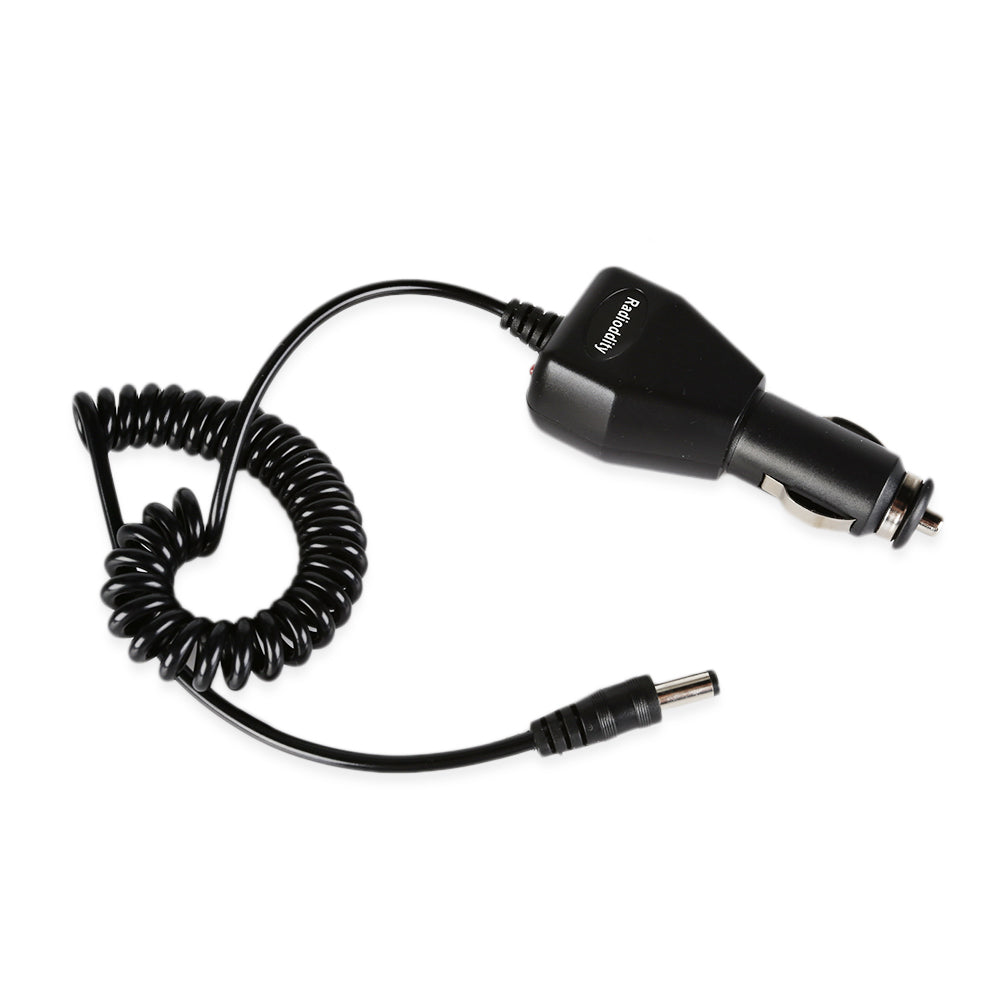 Radioddity CR-1 Car Charger for Baofeng UV-5R, UV-5R EX, GT-3, TP-UV-5RX3 - 12V Vehicle Power Adapter for Ham Radio - Perfect for Road Trips, Emergency Communication & On-the-Go Charging