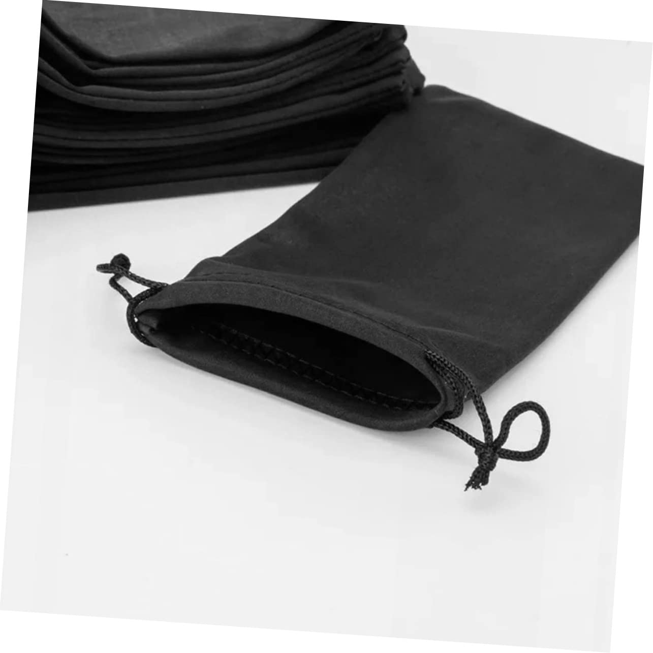 **30pcs Sunglass Drawstring Pouch - Portable Ski Goggle Case, Lint-Free Storage Bag for Snow Goggles & Outdoor Glasses - Perfect for Skiing, Snowboarding & Travel Accessories**