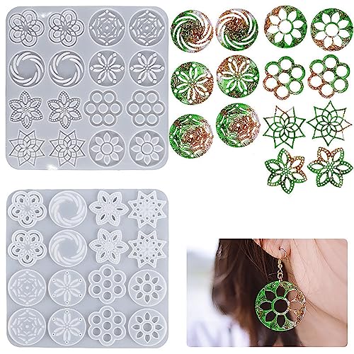 pendant-earring-spiral-flower