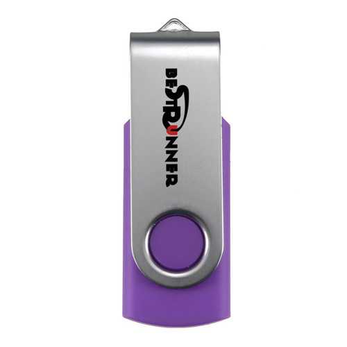 Bestrunner 128MB Foldable USB 2.0 Flash Drive - Portable Thumb Drive Pen Drive with Keychain - Perfect for School, Office & Data Storage