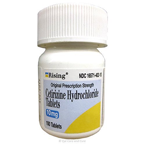 CETIRIZINE 10 mg Allergy Relief Tablets - 100 Count (Pack of 4) | Fast-Acting Antihistamine for Seasonal Allergies, Hay Fever & Itchy Skin | Perfect for Home, Travel & Emergency Kits