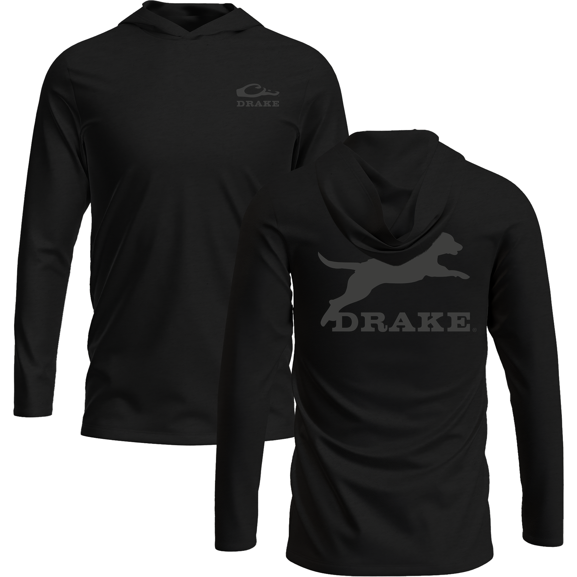Leaping Lab Long Sleeve Graphic Hoodie T-Shirt for Men & Women - Comfortable Cotton Pullover with Stylish Print - Perfect for Casual Wear, Street Fashion & Outdoor Activities