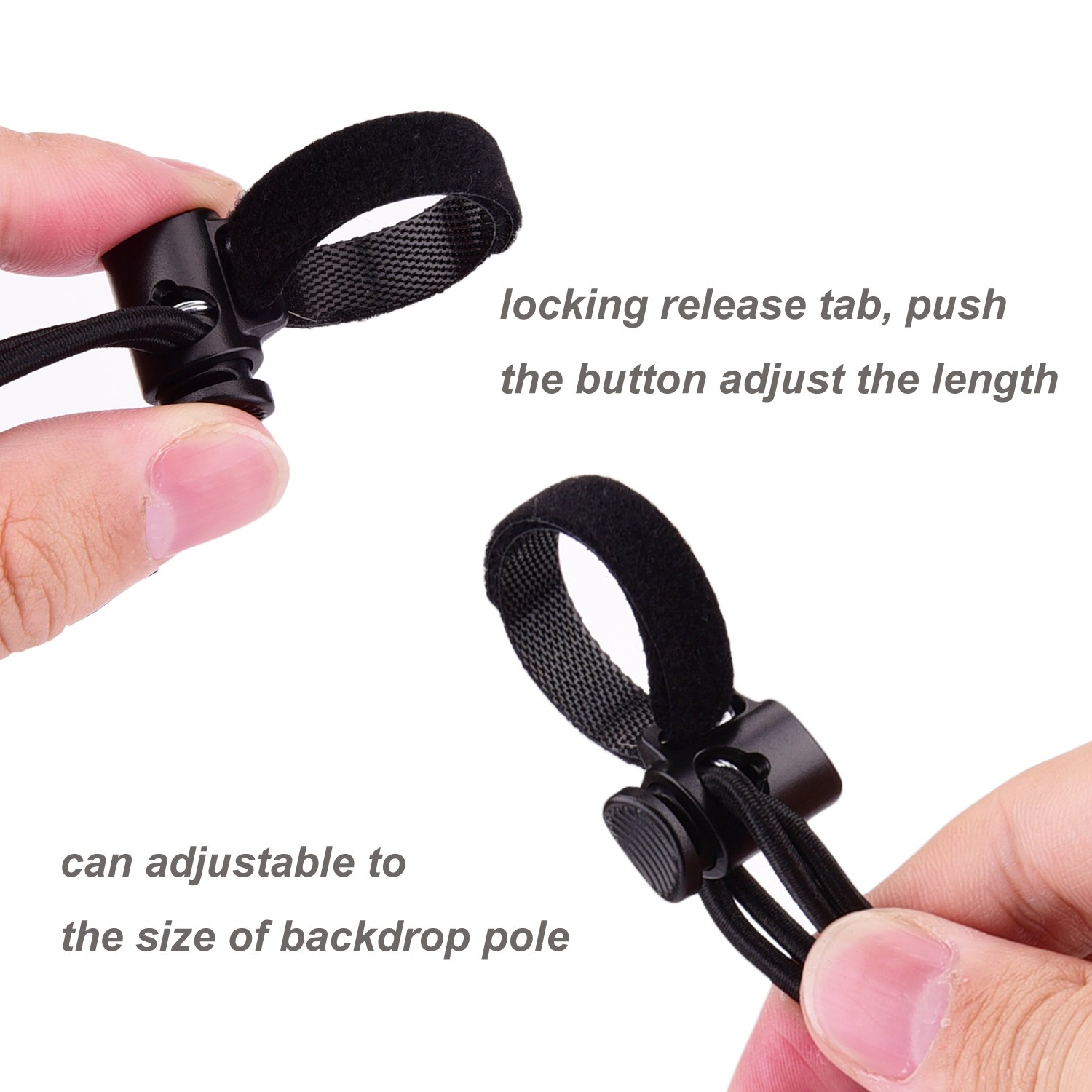 Sunmns 12 Pack Black Background Backdrop Clips - Heavy Duty Photography Clamps for Studio, Video Shoot & TV Production - Perfect for Photo Backdrops, Fabric, Paper & Canvas Hanging