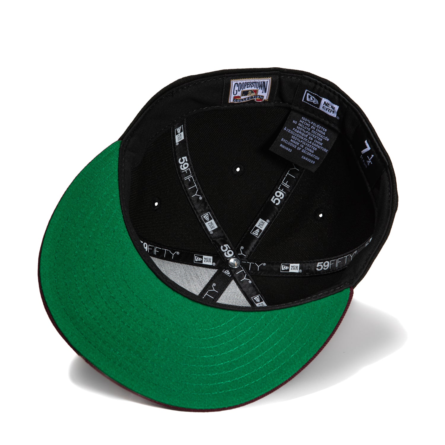 New Era 59Fifty Arizona Diamondbacks Inaugural Patch Snapback Hat - Black, Maroon & Metallic Copper | MLB Baseball Cap for Fans & Collectors | Game Day, Casual Wear & Sports Events