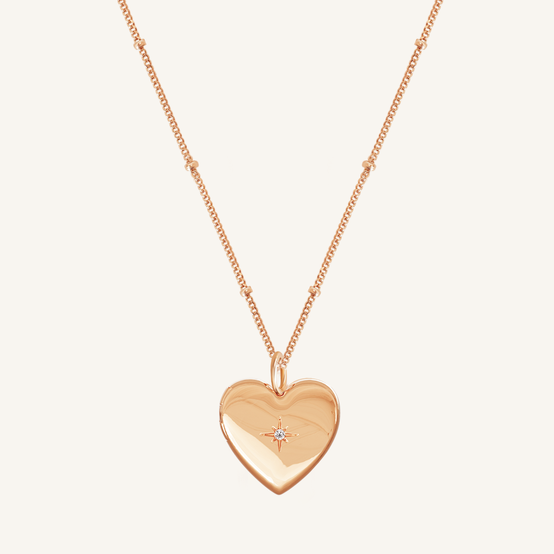 Behold Heart Photo Locket Necklace - Personalized Engravable Pendant for Loved Ones | Perfect for Anniversaries, Valentine's Day & Memorial Gifts