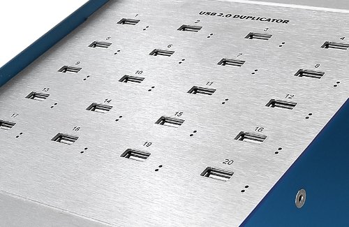 40-Port USB Duplicator for Fast Data Copying | High-Speed USB 2.0 Flash Drive Cloner | Perfect for IT Professionals, Schools, and Data Backup Businesses