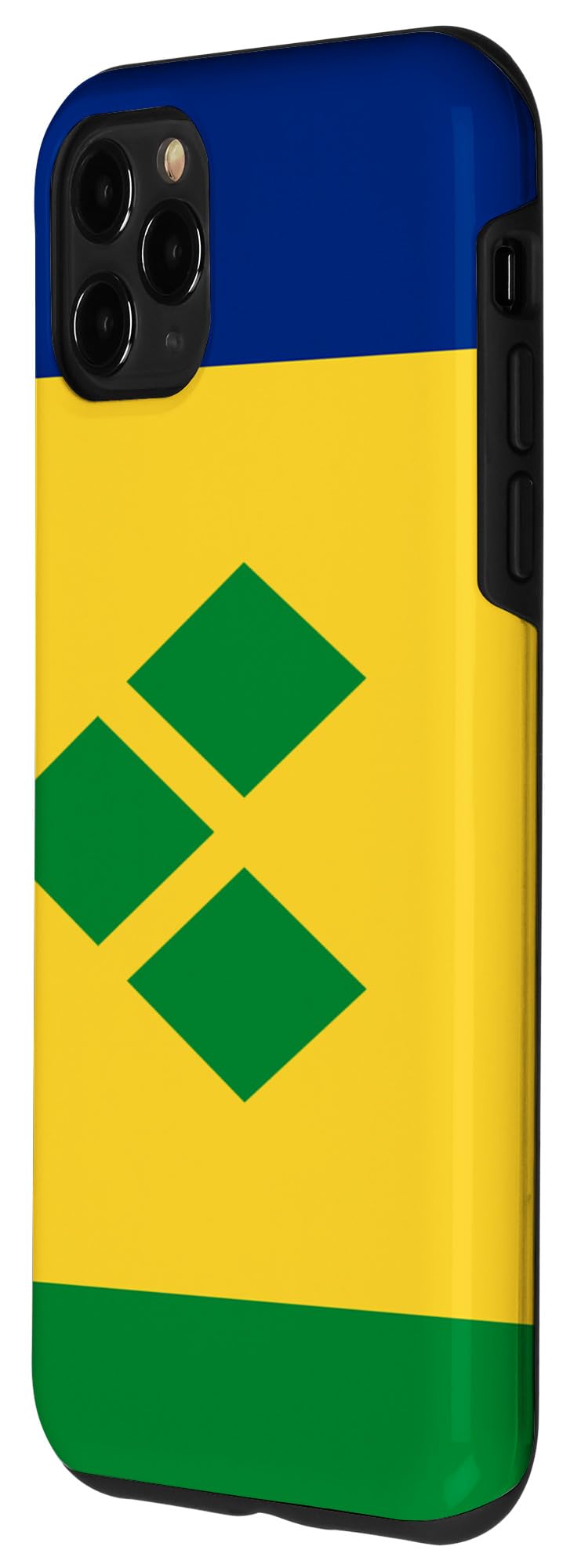 iPhone 11 Pro Max Case with St Vincent and the Grenadines Flag Design - Perfect Gift for Travelers & Patriotic Vincy Lovers