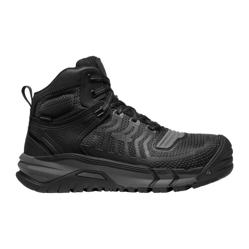 Keen Kansas City MID 1025701 Men's Waterproof Composite Toe Work Shoes - Lightweight Safety Boots for Construction, Hiking & Outdoor Work - OSHA Approved Non-Slip Workwear