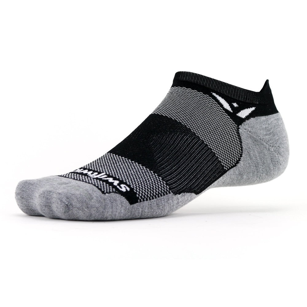 Swiftwick Maxus No Show Socks - Breathable & Cushioned Running Socks for Men & Women - Perfect for Running, Hiking & Gym Workouts