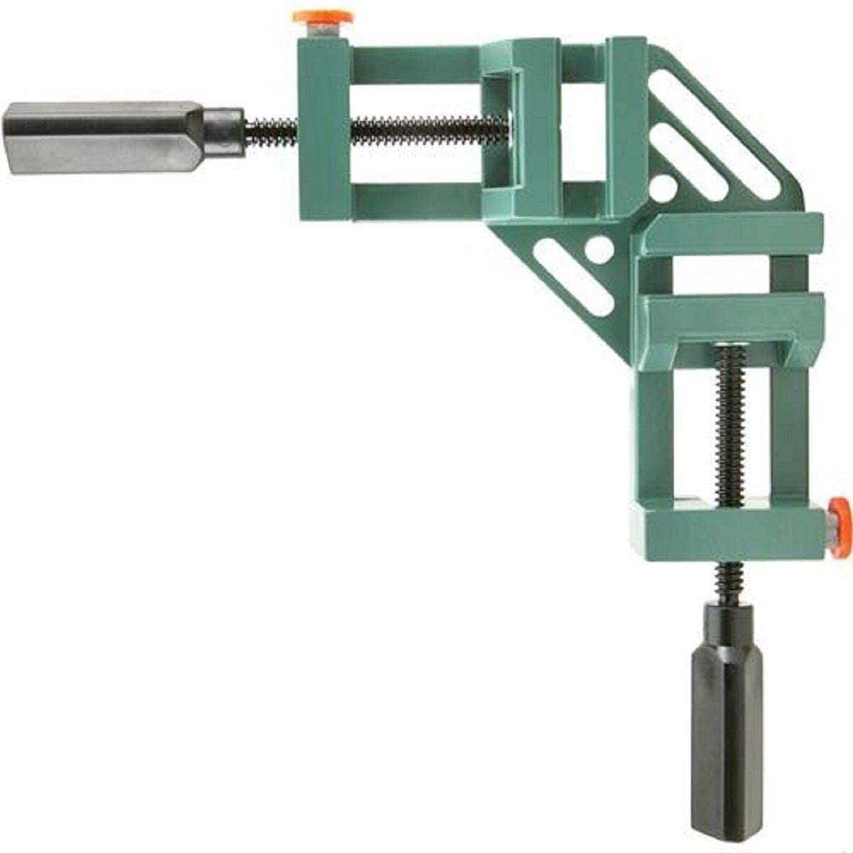 4-Piece Double Mitre Picture Frame Clamp Set - Heavy Duty Woodworking Gluing Vise Tool for Perfect 45° Corners | Ideal for DIY Photo Frames, Canvas Art & Woodworking Projects