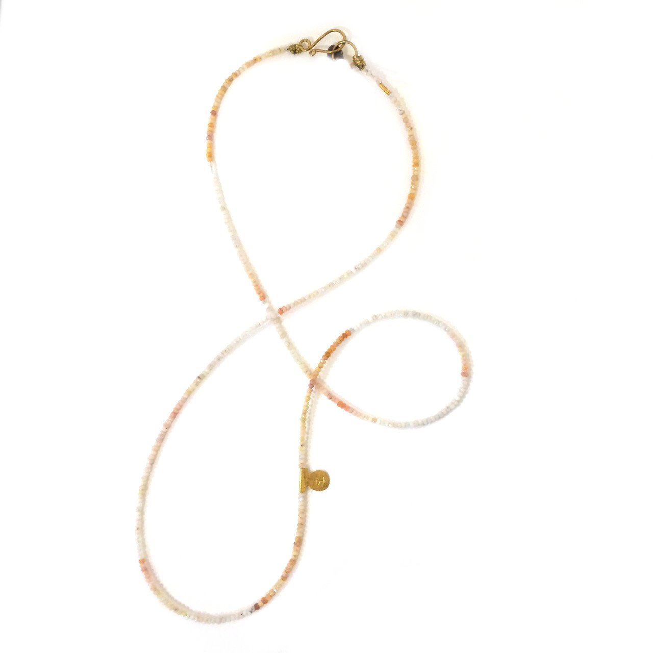Authentic Peruvian Opal Pendant Necklace - Healing Crystal Jewelry for Women - Perfect for Meditation, Energy Balancing & Spiritual Gifts