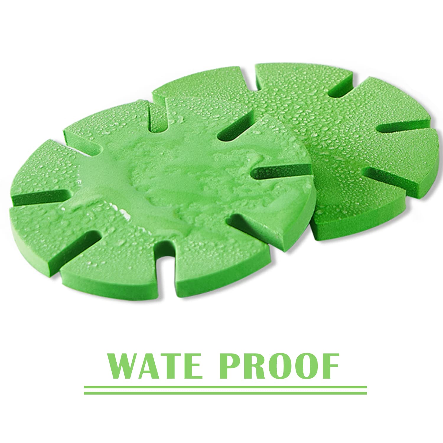 Funny Cactus Coasters Set of 6 - Absorbent Drink Coasters for Coffee Table, Home & Office Decor - Perfect Gift for Cactus Lovers (Light Green) | Great for Protecting Tables from Spills in Living Room, Bar or Kitchen