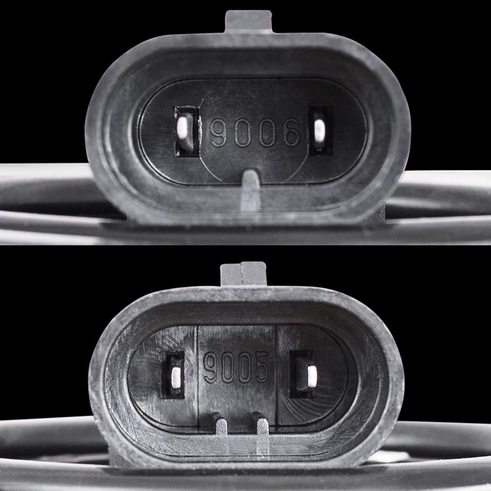 Brock Replacement Performance Headlights & Parking Signal Lights with Black Bezel for 2003-2006 Chevy Avalanche & Silverado Pickup Trucks - Upgrade Your Night Driving Safety & Style